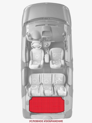 ЭВА коврики «Queen Lux» багажник для Audi S6 (C5)